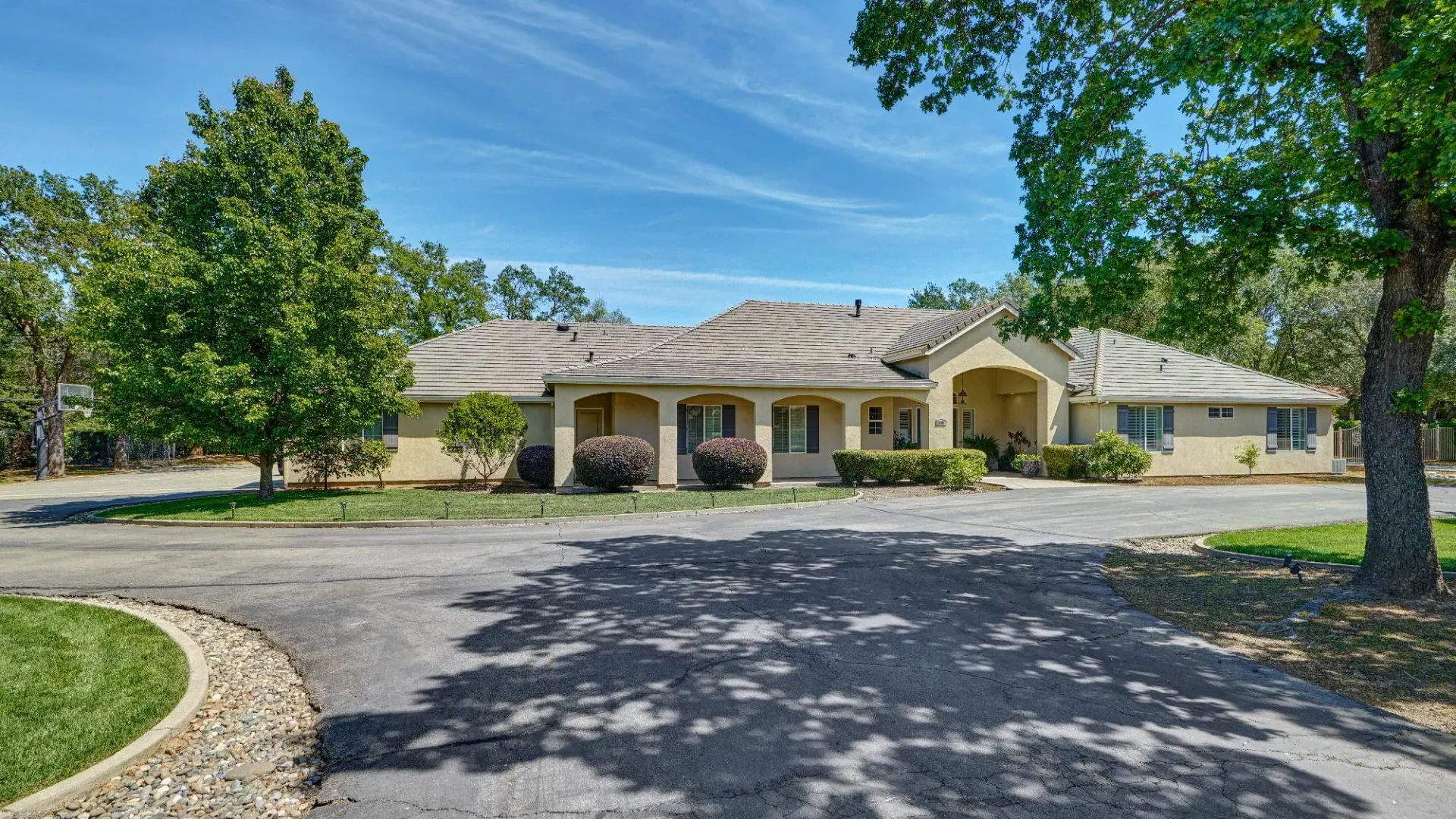 Pathways Recovery men's residential facility with a curved driveway and landscaped grounds