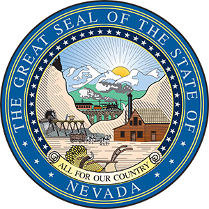 State of Nevada seal for the Nevada treatment-resource guide